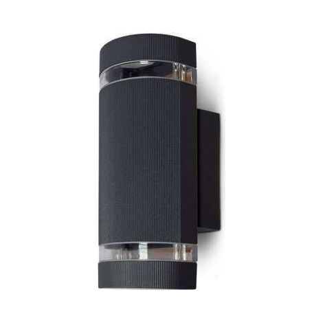 Applique Murale GU10 x 2 Gris Anthracite Miidex Lighting® (1/5)