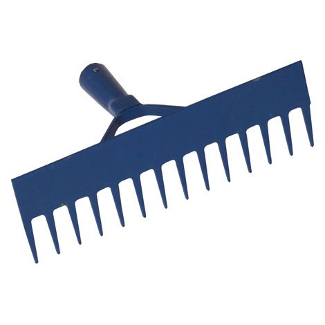 OUTILS PERRIN Râteau racloir à béton sans manche (1/2)
