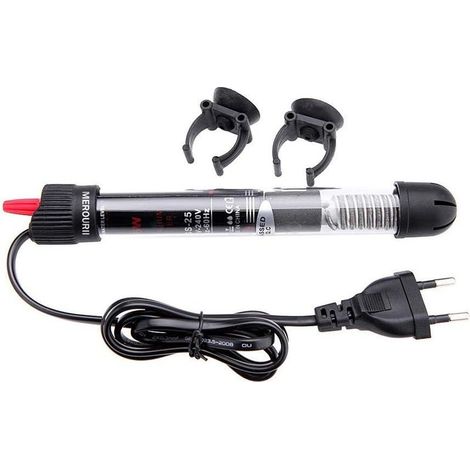 Chauffages pour Aquarium, 25 W Réchauffeur Submersible Réchauffeur à Immersion Thermostat (1/5)