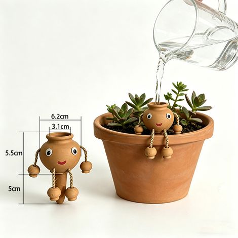 Piquets d'arrosage en terre cuite pour une utilisation facile, bâtonnet d'arrosage automatique pour plantes en pot et entretien du jardin