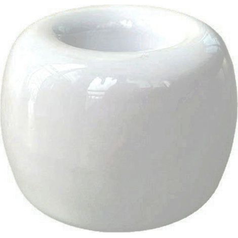 Porte-brosse à dents en céramique Porte-brosse à dents - blanc, 2.5 4 cm, 2pcs (1/2)