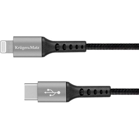Cavo USB-C Lightning MFI per iPhone, 1 m, 15 W, KrugerMatz (1/5)