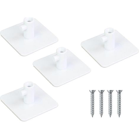 support de rangement pour accessoires de robot pâtissier (4 pièces), accessoires de robot de cuisine, pour ranger les robots, vis incluses. (1/5)