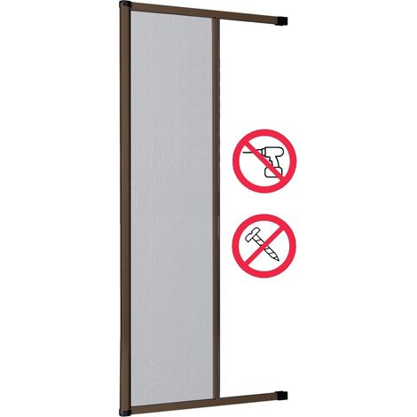 ZANZARIERA BAZAR LATERALE 250x160 CON FRIZIONE RAL 8017