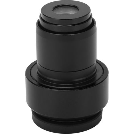 Mikroskopokular, Augenlinse, hoher Punkt, einstellbare Sichtbarkeit, 30-mm-Anschluss, schwarz (1/5)