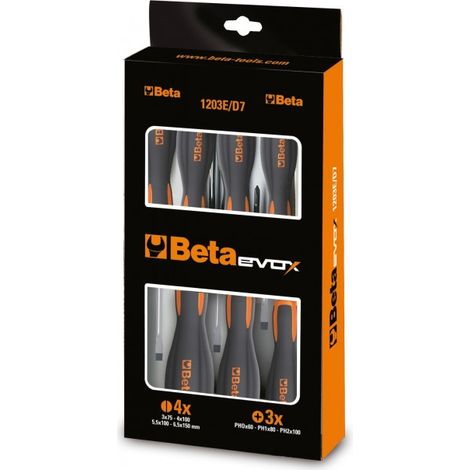 Juego de destornilladores Beta evox precisión ergonómico