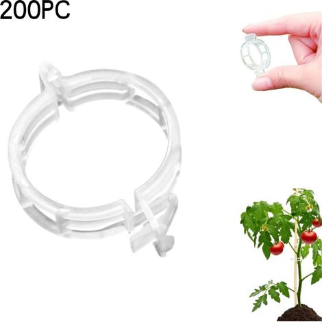 Attache Plante - Attache Câble Nylon 3 6 Mm - Résistant Aux Intempéries Et Aux UV - Charge De Rupture 22 7 Kg - Longueur 10 Cm - Noir - 100 Pièces (1/5)