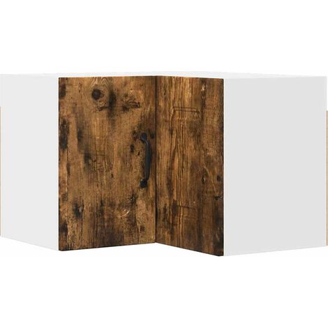 Meuble mural de cuisine,Armoire de cuisine avec étagère Chêne fumé 57 x 57 x 40 cm CFW55144 (1/5)