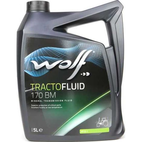 Huile agricole Tractofluid 170BM Wolf 5 Litres (1/4)