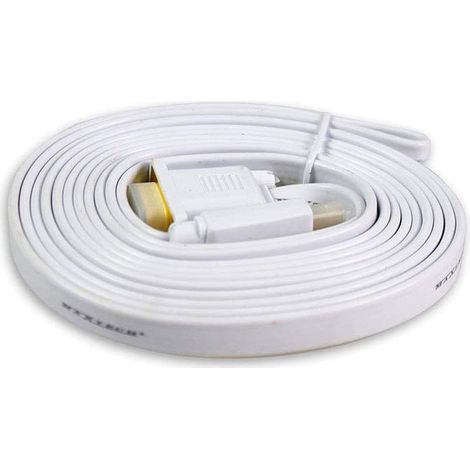 Cavo prolunga da hdmi vga 3 metri adattatore monitor pc televisore risoluzione 1080p connettore oro (1/2)