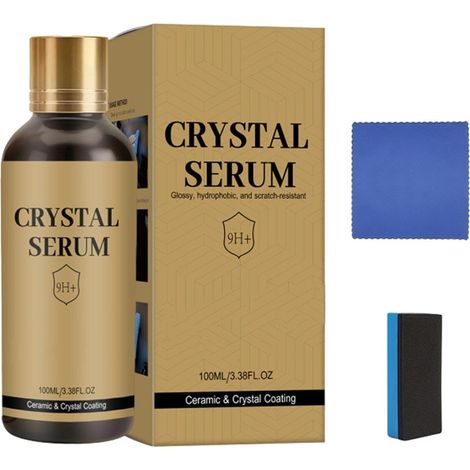 Dissolvant Film Huile Voiture Kit Solution Nettoyante 100 ml Solution De Protection Céramique Pour Voiture pour Berlines Pick-up Camions Remorques Motos Vélos (1/5)