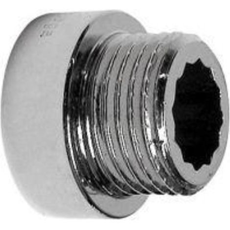 Raccord robinet 1/2"x30 mm, chromé (1/2)