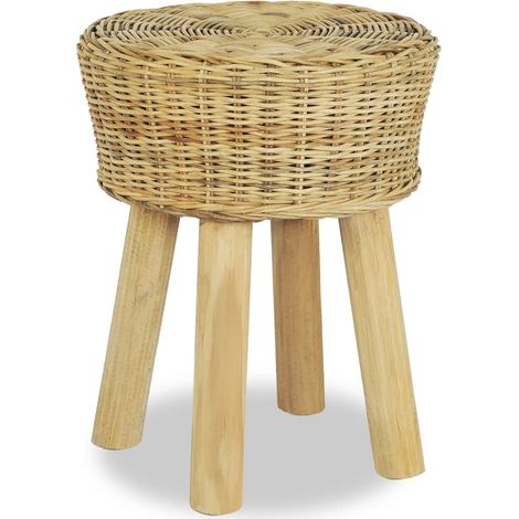 Barhocker Natur Rattan