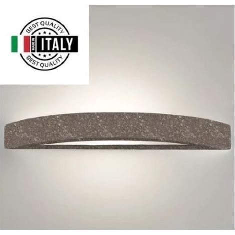 APPLIQUE DA PARETE FINITURA PIETRA MARRONE 1XE27 ERIDA BELFIORE