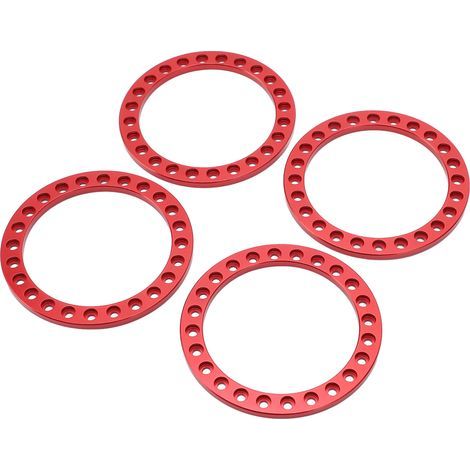 Äußere Felgensicherungsringe für Räder, Aluminiumfelgen, Außenring, Felge für 1,9-Zoll-VP-Radnabe, rot (1/5)
