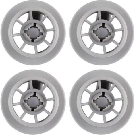 4 Pièces Roues Pour Lave-vaisselle Roue Du Panier Inférieur Accessoires De Lave-vaisselle Roulettes De Lave-vaisselle Panier Inférieur Rouleaux De Lave-vaisselle Molette Plastique (1/5)