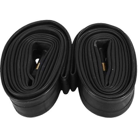 Chambre à air 700x35C/38C/40C/43C avec valve Schrader 48 mm, lot de 2 pour pneu de vélo de route 700C, édition B 527 (1/4)