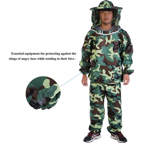 Combinaison de protection professionnelle pour apiculteurs, équipement d'apiculteur, pantalon de costume (1/5)