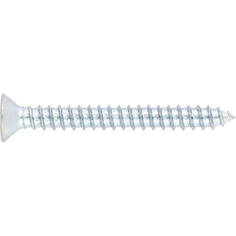 V 7982 - VIS AUTOPERCEUSE À TÊTE FRAISÉE ZINC 3,5X009,5 ( 8 u.)