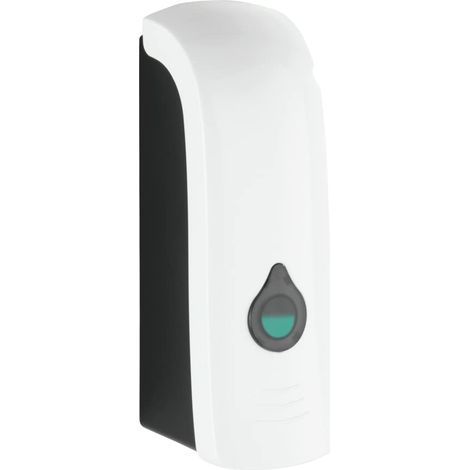 Distributeur de désinfectant et de savon Ranera S Blanc, distributeur mural hygiénique pour désinfectant, savon liquide etc., fixer sans percer, capacité : 280 ml, 7x22 x7,5cm, matière plastique (1/5)