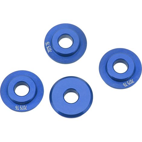 Einteiliges Nabenadaptergelenk aus Aluminiumlegierung, robust und langlebig, passend für TRAXXAS UDR 1/7 ferngesteuertes Auto, blau. (1/5)