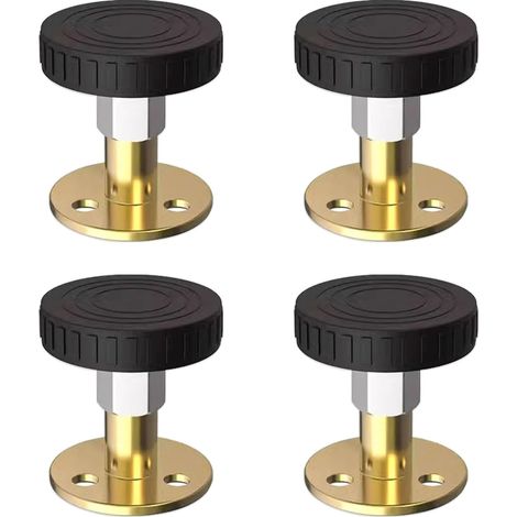 Ahlsen Stück Kopfteil-Stabilisator, Anti-Shake-Stopper für Bettrahmen, Kopfteil, Nachttisch, Schränke, Sofas, Kopfteil-Fixierer, Stopper, verstellbarer Bettrahmen mit Gewinde (1/5)