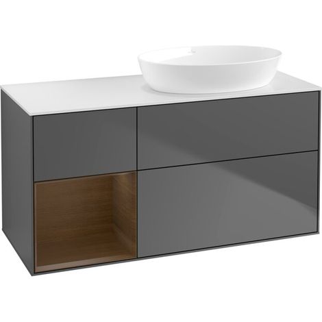 Villeroy & Boch FA41GNGK meuble sous-lavabo Finion FA4 (1/2)