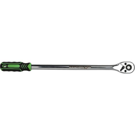 1/4in Extra Long 304mm Ratchet Wrench for Workshop/DIY Use 72 Tooth 40Cr (1/5)