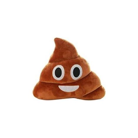 Plüschtier in Form einer Kackwurst (Emoji), Kissen in Form einer Kackwurst, hochwertiges Geschenk (1/5)