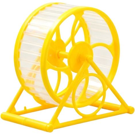 Roue de Hamster - Antiennui et Respirante pour Animaux - Petite Roue d'exercice et de Jeu Rongeurs - pour Chinchilla Lapin Hérisson Gerbil et Races Petites et (1/5)