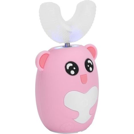 EBTOOLS brosse à dents en U Brosse à dents électrique en forme de U brosse de nettoyage des dents pour les enfants de 2 à 12 ans (1/4)