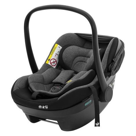 Jovikids Babyschale, Stufenlos verstellbare Liegeposition, Gruppe 0/0+ (40-87 cm) Baby Autositz mit Sonnendach, 3-Punkt-Sicherheitsgurt Seitenschutz (solo Babyschale) in loco (1/5)