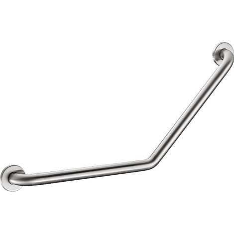 Poignée d'angle Delabie 135 g, D32 400x400 mm 2 points de fixation, finition satinée (1/2)