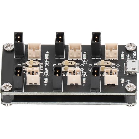 Carte de charge de batterie lithium 0,2 A 0,6 A sortie 6 voies module de recharge avec voyant LED (1/5)