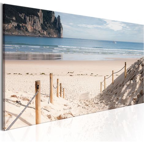 Quadro - Percorso sulla spiaggia - 150x50 (1/4)