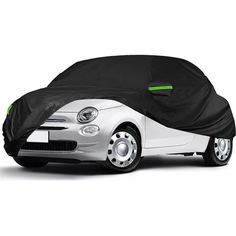 Bâche de voiture, imperméable, de rechange, pour 500/500C/500E/2007-2024, imperméable, protection solaire, bâche complète, pour pluie, soleil, poussière, protection UV (1/5)