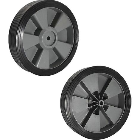 Lot de 2 roulettes légères pour barbecue et accessoires de jardin (1/4)