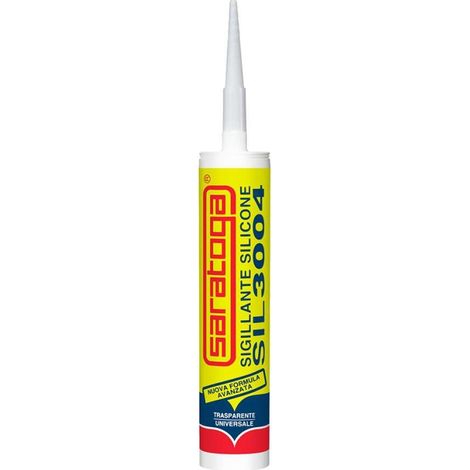 Silicone Sigillante C.P. Antimuffa NPBN- TRASPARENTE - SARATOGA (1/4)