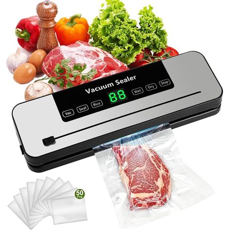 Vacuum Sealer Digital Display Kitchen Bags (1/5)