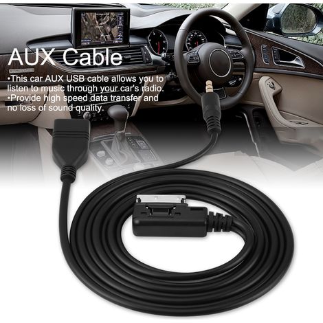 Câble Adaptateur AUX USB pour Mercedes Classe C E S CLS ML, Connexion Auto pour C63 E200L, Kit Audio Voiture (1/5)