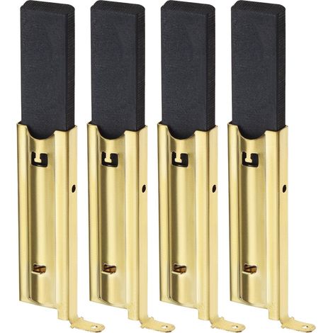 1 Paire Balais de Charbon L94MF7, Utile Machine À Laver Moteur Brosses À Insert en Carbone Support de Brosse pour Machine à Laver Brosses à Charbon 5x13.5x39.6mm (1/5)