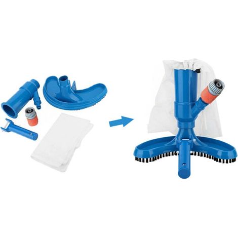 Kit de nettoyage de piscine K-1066 pour toutes les piscines résidentielles, accessoires durables (1/4)