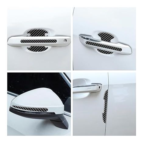 Film Autocollant Poignée Portière Voiture, Autocollants de Protection pour Porte de Voiture Protection de Bord de Portière Protecteurs de Peinture Universel pour Divers Véhicules (1/3)