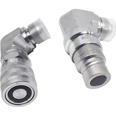 One pair of 7246795 and 7246781 are suitable for Bobcat male and female flat couplers. (1/4)