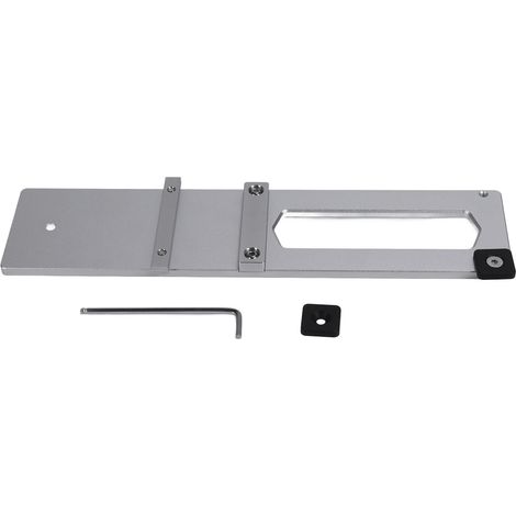 Scie circulaire à bois, guide de coupe d'angle, rail de défonceuse compatible Makita et Festo, outil de menuiserie pour rainurage précis. (1/5)