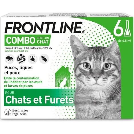FRONTLINE Combo chat - 6 pipettes (1/4)