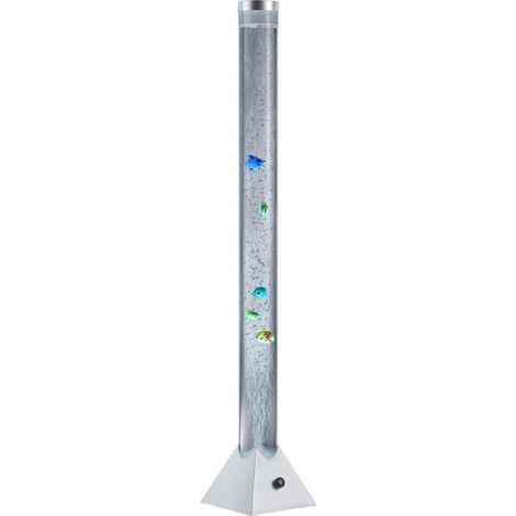 PIANTANA LED MOTION PESCI COLORATI RGB 1W H 130 CM