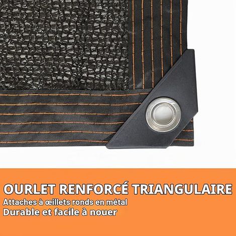 Shade Netting UV for Greenhouse, Garden, Pergola, Patio, Weatherproof, Sail Ideal Terrace, Chicken Coop, Plants (1/2)