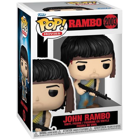 Funko Pop Movies : Rambo First Blood - John Rambo 2003 - Figure en vinyle de collection 9 cm
