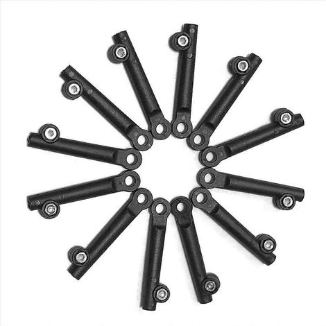 12 Stück Fahrradschutzblech-Halterungshülsen für 20/24/26-Zoll-Schutzbleche zum Verbinden von Fahrrad-Schutzblechen (1/5)